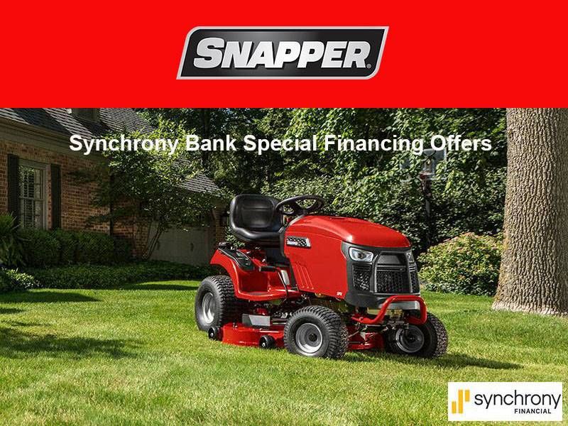  Snapper - Synchrony Bank Special Financing Offers