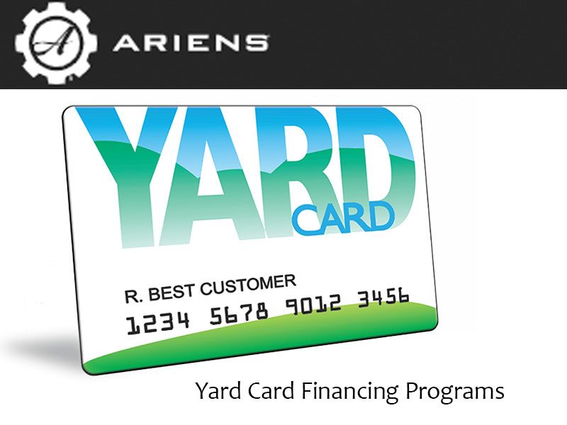 Ariens USA - Yard Card Financing Programs