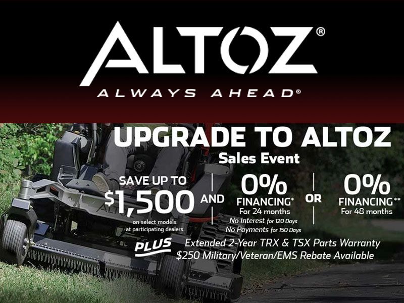 Altoz - Upgrade To Altoz Sales Event