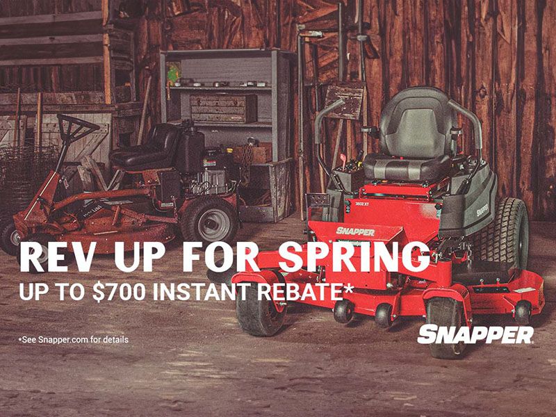 Snapper - Rev Up For Spring - Up to $700 Instant Rebate