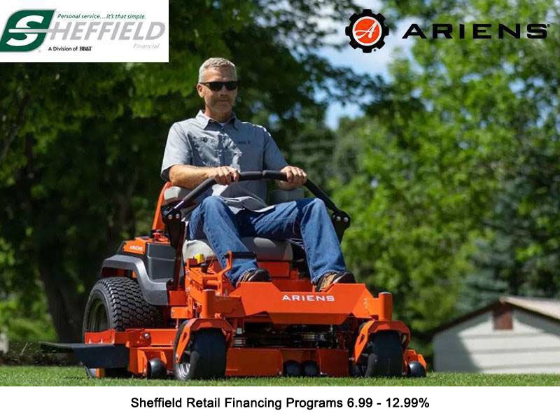 Ariens USA - Sheffield Retail Financing Programs 6.99 - 12.99%