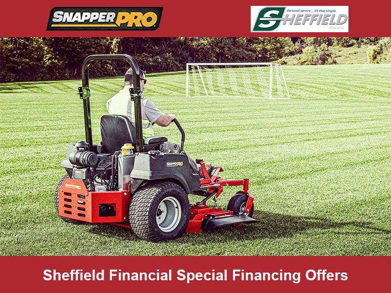 Snapper Pro - Sheffield Financial Special Financing Offers
