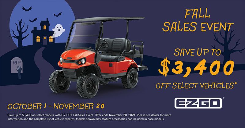 E-Z-GO - Fall Sales Event