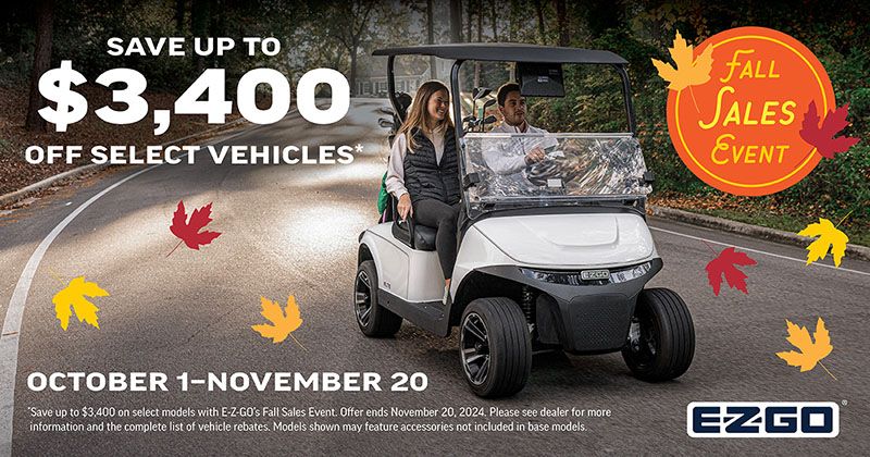 E-Z-GO - Fall Sales Event