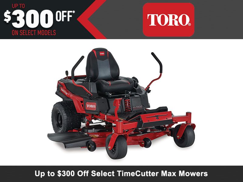 Toro - Up to $300 Off Select TimeCutter Max Mowers