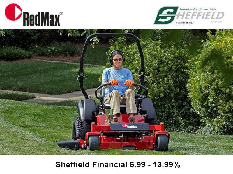 RedMax - Sheffield Financial 6.99 - 13.99%