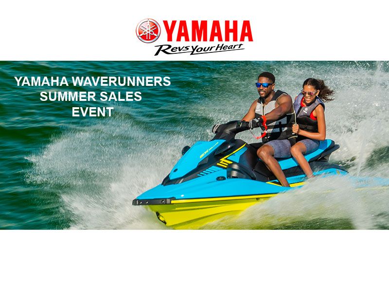  Yamaha - Summer Sales Event - Waverunners