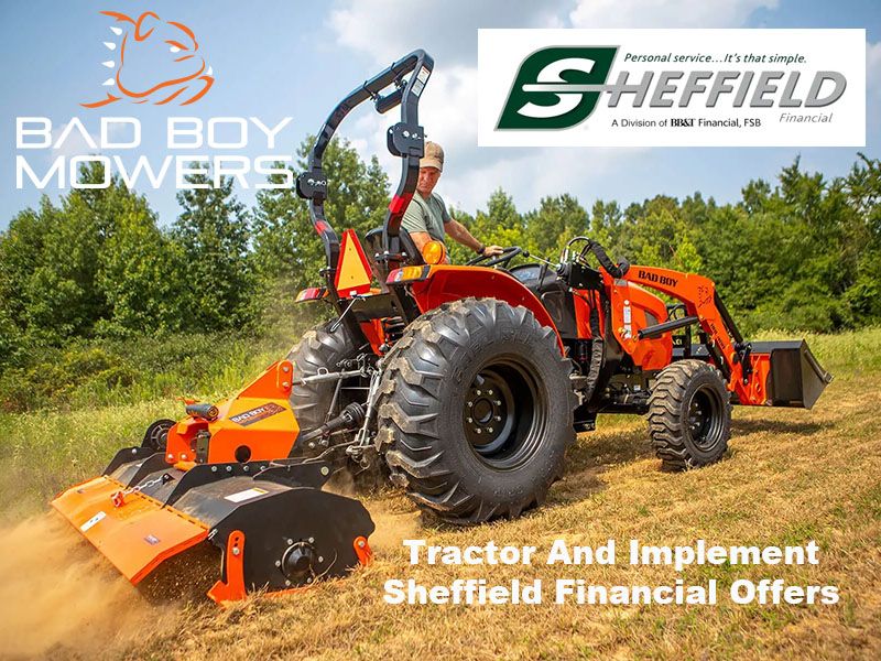 Bad Boy Mowers - Tractor And Implement Sheffield Financial Offers