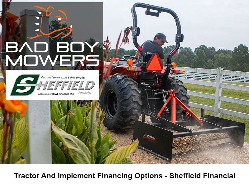 Bad Boy Mowers - Tractor And Implement Financing Options - Sheffield Financial