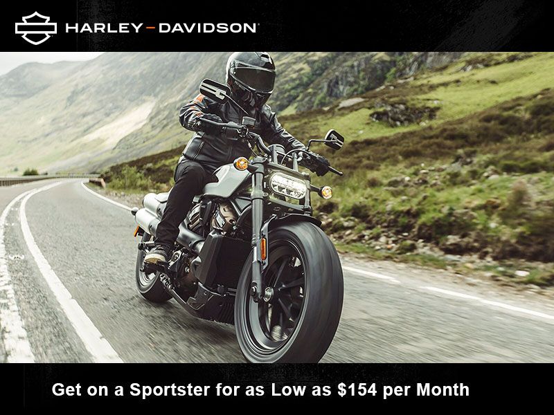  Harley-Davidson - Get on a Sportster for as Low as $154 per Month