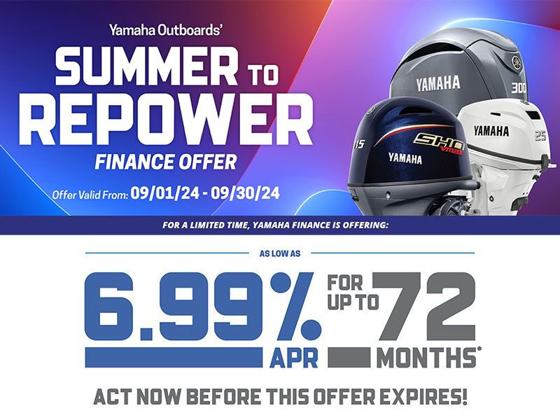 Yamaha Marine - Summer To Repower Finance Offer