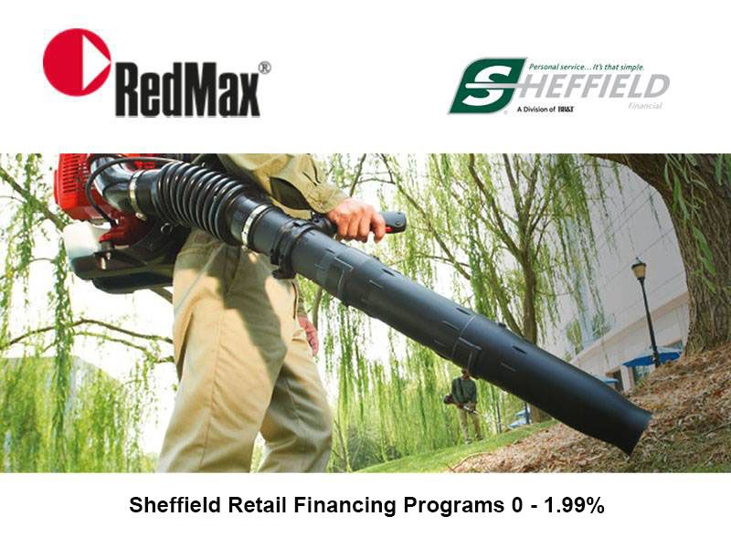 RedMax - Sheffield Retail Financing Programs 0 - 1.99%