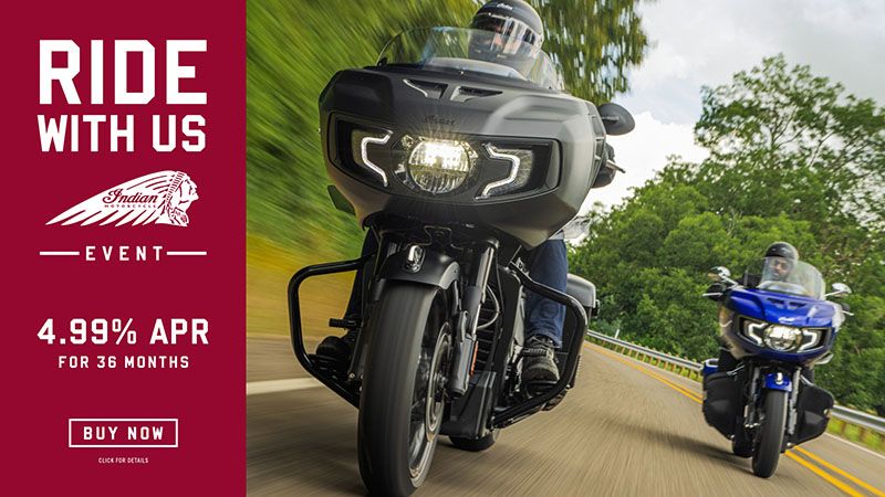 Indian - 4.99% APR for 36 Months on 2022 Thunderstroke, PowerPlus and 2023 Chief Models