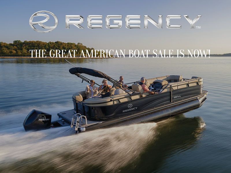 Regency - The Great American Boat Sale Is Now!