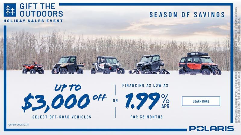 Polaris - Up To $3000 Off Select Off Road Vehicles