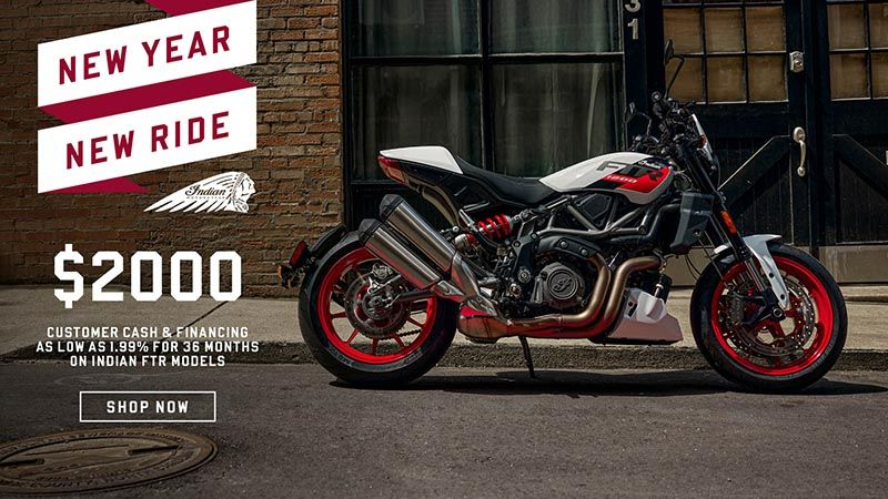 Indian Motorcycle - $2000 Customer Cash On FTR Models