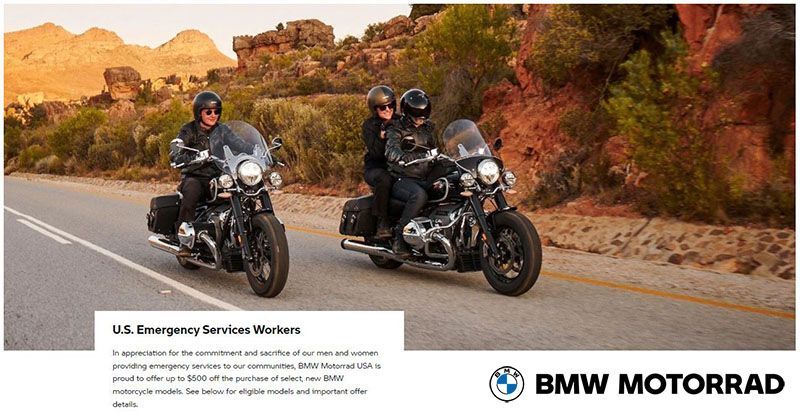 BMW - U.S. Emergency Services Workers Up to $500 Off Select New Models