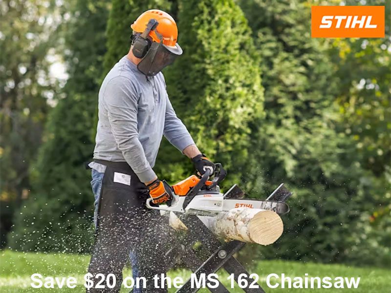 Stihl - Save $20 on the MS 162 Chainsaw