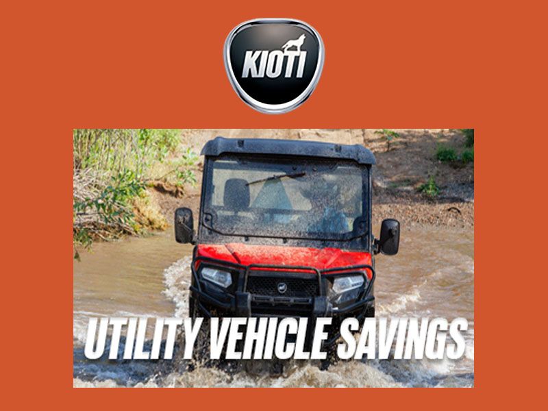 Kioti - Utility Vehicle Savings