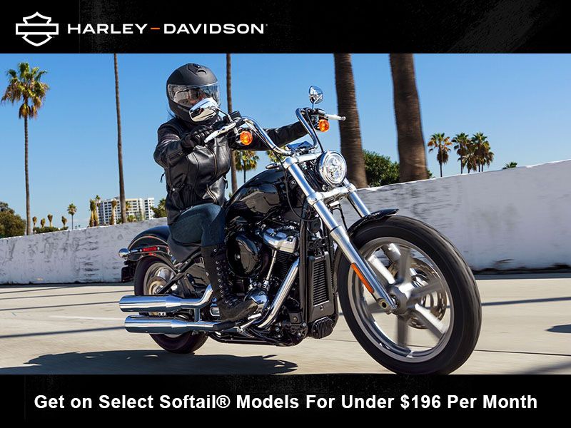 Harley-Davidson - Get on Select Softail® Models For Under $196 Per Month