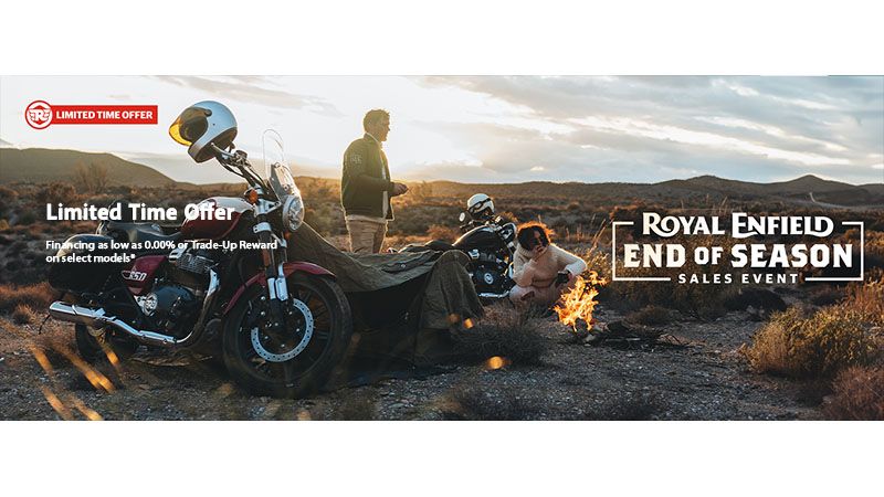 Royal Enfield - Limited Time Offer - End of Season Sales