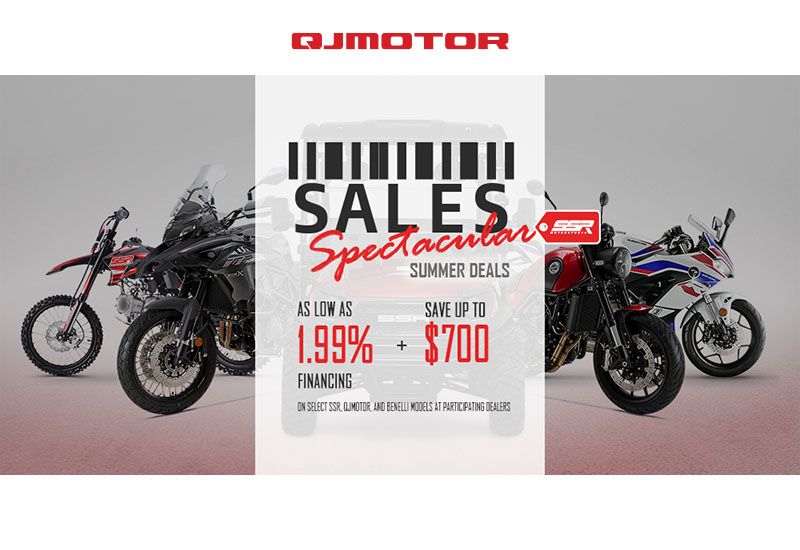 QJ Motor - Sales Spectacular Summer Deals