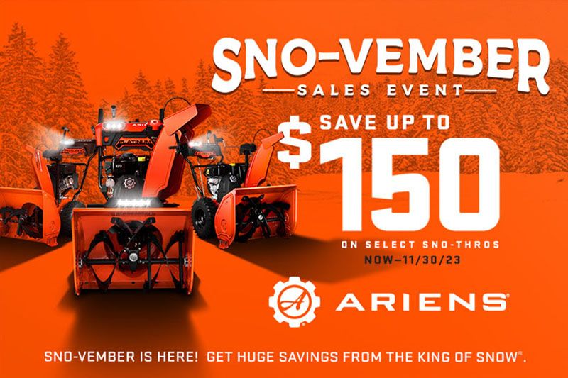 Ariens USA - Sno-Vember Sales Event