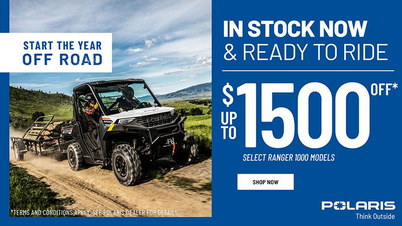 Polaris - Up To $1,500 Off Select Models - SxS