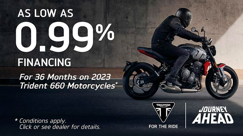 Triumph - Journey Ahead Sales Event