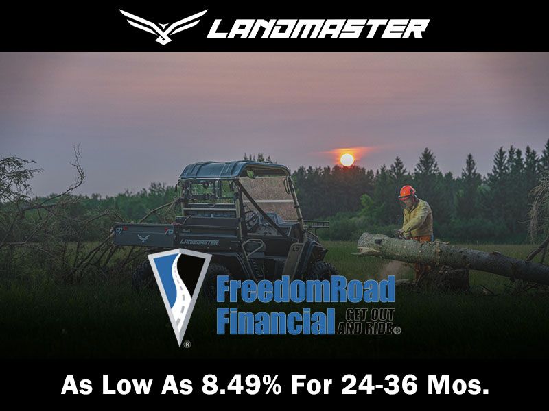 Landmaster - As Low As 8.49% For 24-36 Mos. Freedom Road