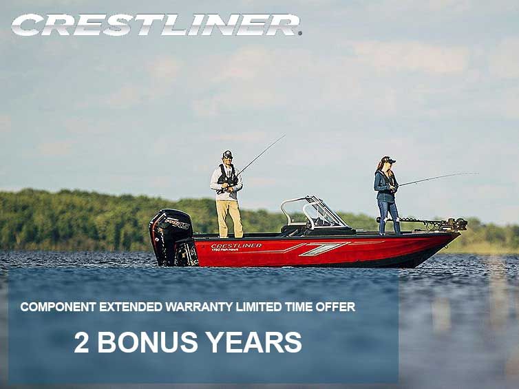Crestliner - 2 Bonus Years Component Extended Warranty Limited Time Offer