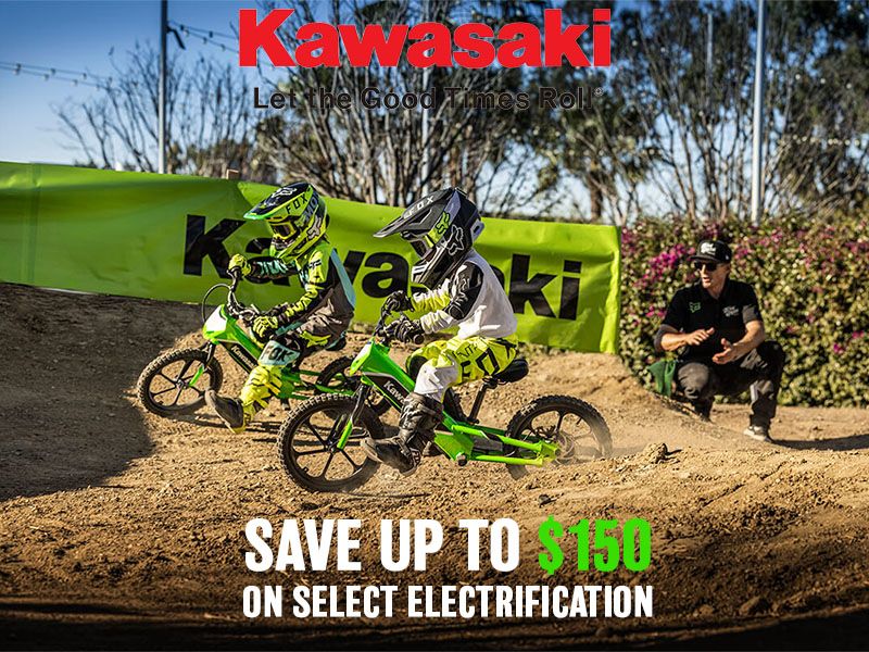 Kawasaki - Save Up to $150 On Select Electrification