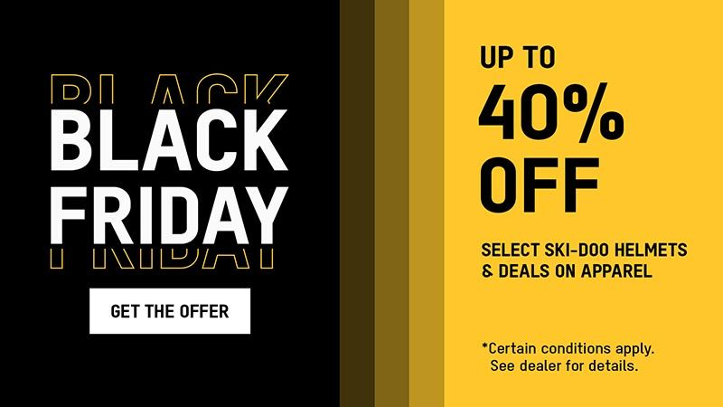 Ski-Doo - Black Friday 40% off select Ski-Doo helmets & deals on apparel