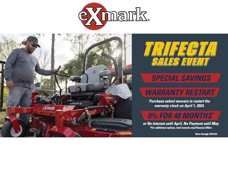 Exmark - Trifecta Sales Event