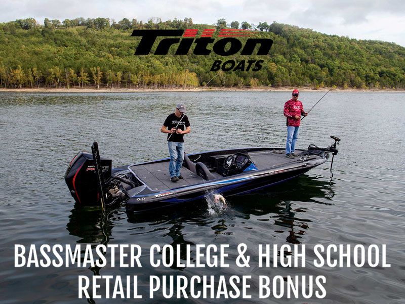 Triton - Bassmaster College & High School Retail Purchase Bonus