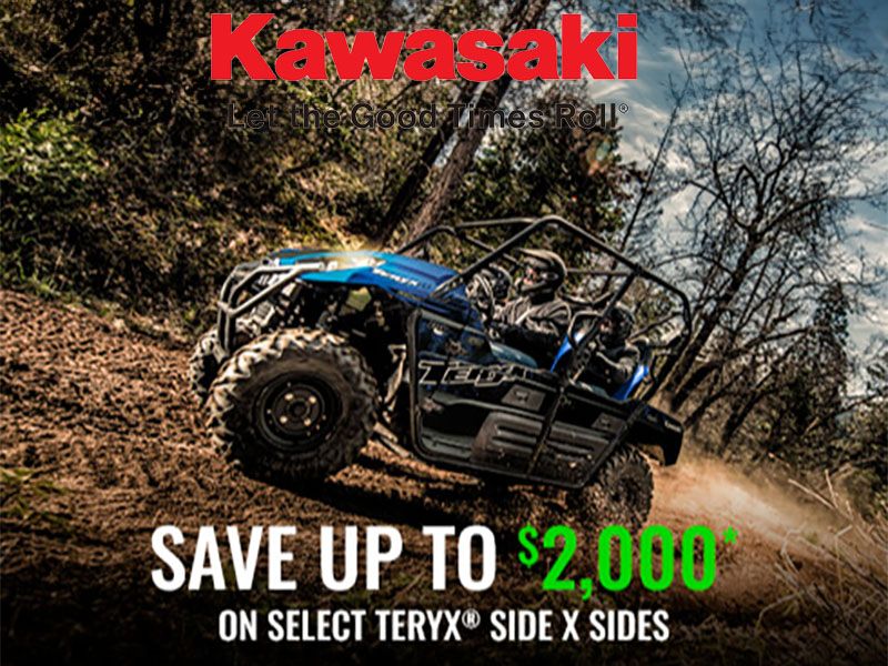 Kawasaki - Save Up to $2,000 On Select Side x Sides
