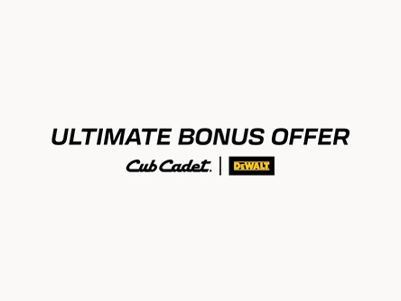 Cub Cadet - The Ultimate Bonus Offer