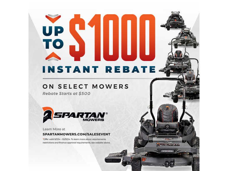 Spartan Mowers - Fall 2024 Sales Event