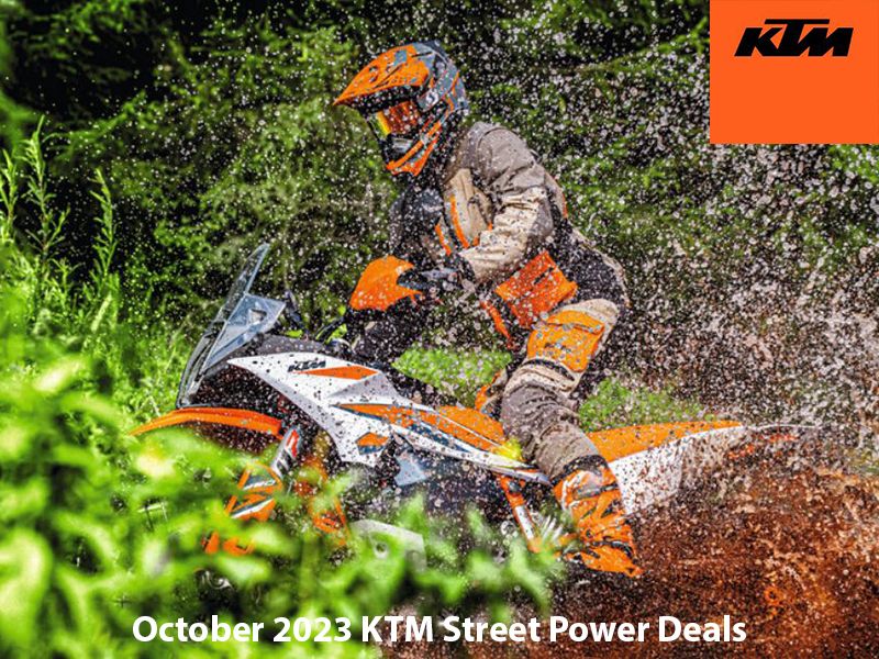KTM - October 2023 Street Power Deals
