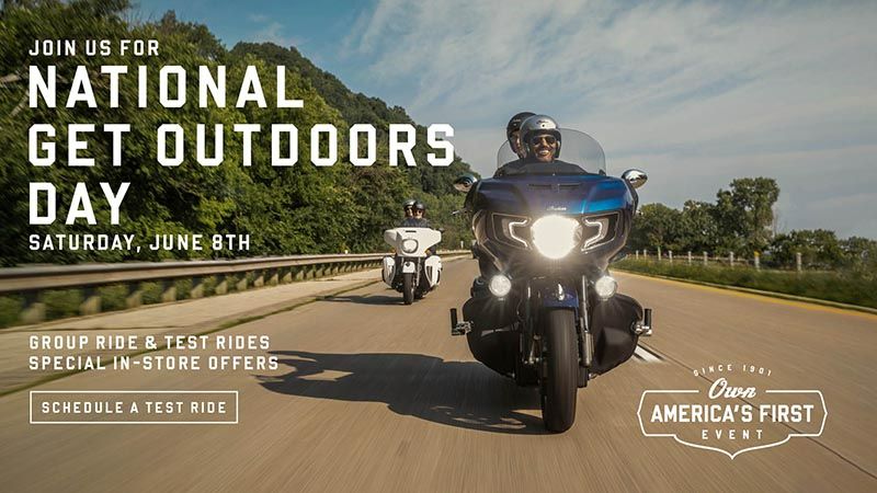 Indian Motorcycle - National Get Outdoors Day