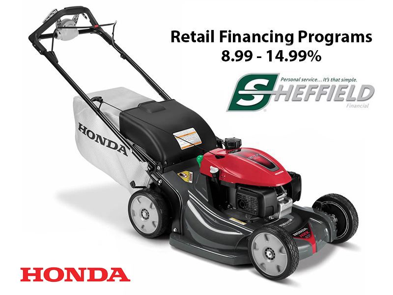 Honda Power Equipment - Sheffield Retail Financing Programs 8.99 - 14.99%