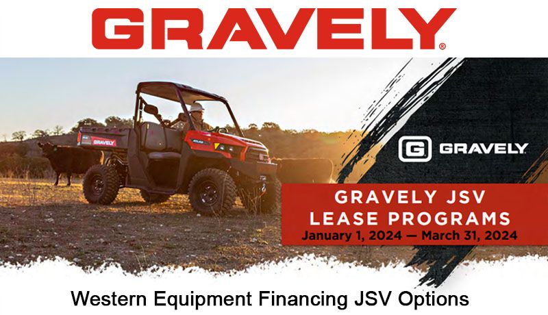 Gravely USA - Western Equipment Financing JSV Options
