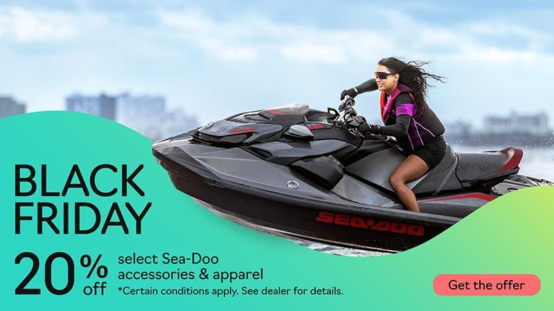 Sea-Doo - Black Friday 20% off select Sea-Doo accessories & apparel