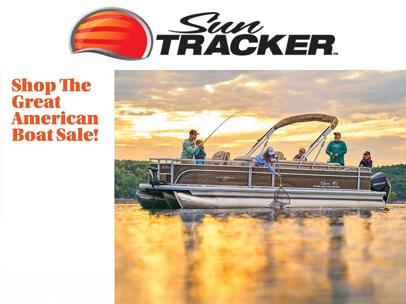 Sun Tracker - Shop The Great American Boat Sale!