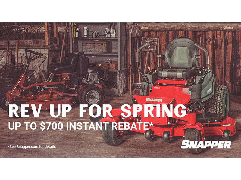 Snapper - Rev Up for Spring - Up to $700 Instant Rebate