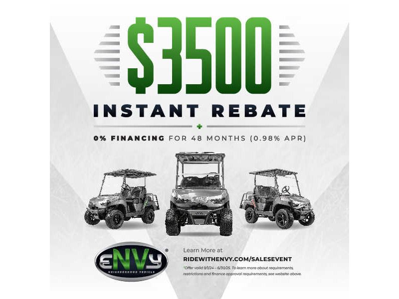 eNVy Electric Neighborhood Vehicle - Sales Event