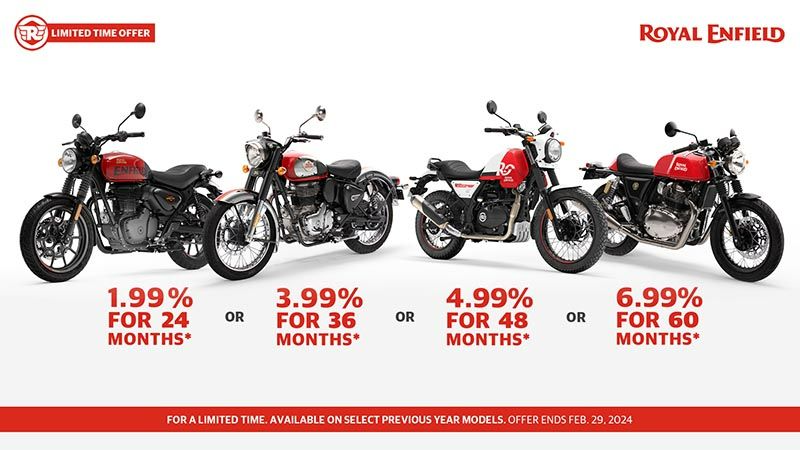 Royal Enfield - Special Low Financing Rates