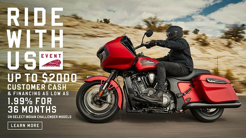 Indian Motorcycle - Up to $2,000 Customer Cash on Select Challenger Models