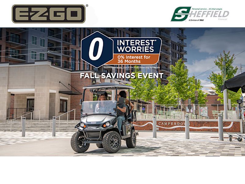 E-Z-GO - Fall Savings Event