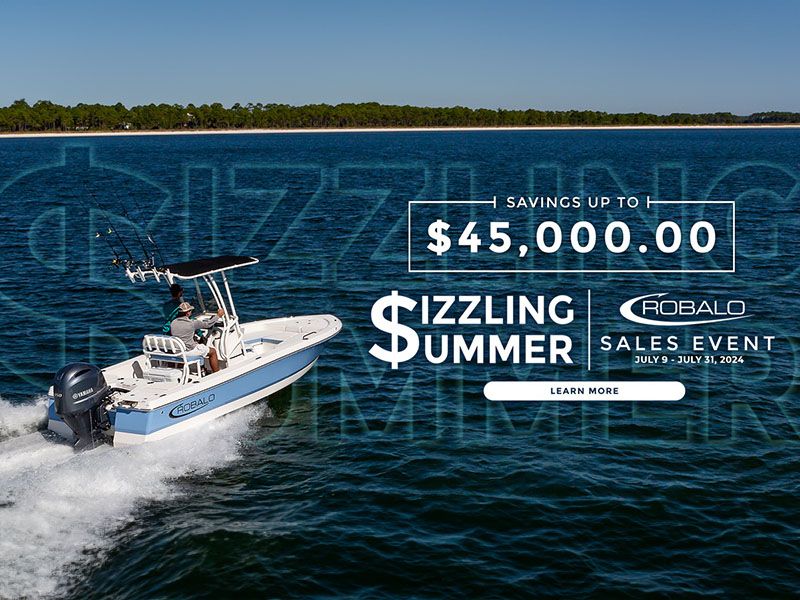 Robalo - Sizzling Summer Sales Event